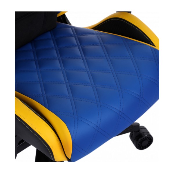 Фото - Кресло для геймеров GT Racer X-0724 Blue/Yellow