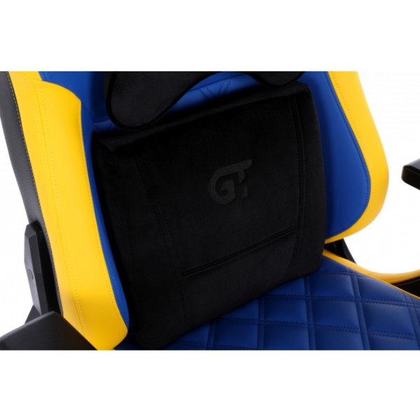 Фото - Кресло для геймеров GT Racer X-0724 Blue/Yellow