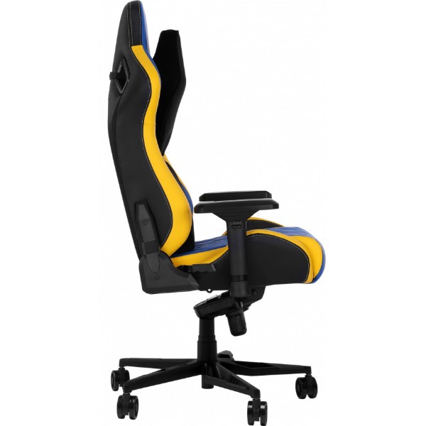 Фото - Кресло для геймеров GT Racer X-0724 Blue/Yellow