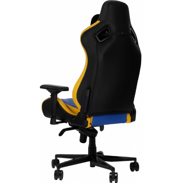 Фото - Кресло для геймеров GT Racer X-0724 Blue/Yellow