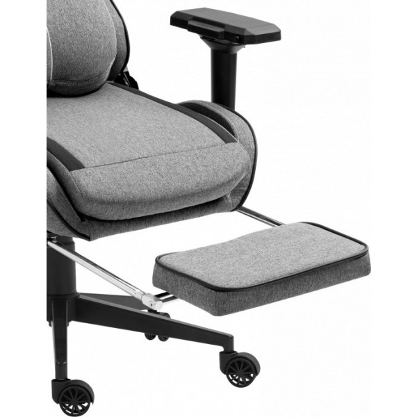 Фото - Крісло для геймерів GT Racer X-2308 Fabric Gray/Black