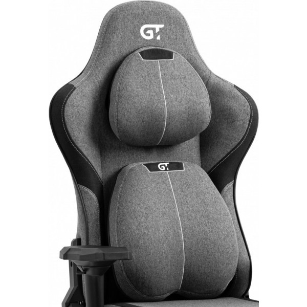 Фото - Крісло для геймерів GT Racer X-2308 Fabric Gray/Black