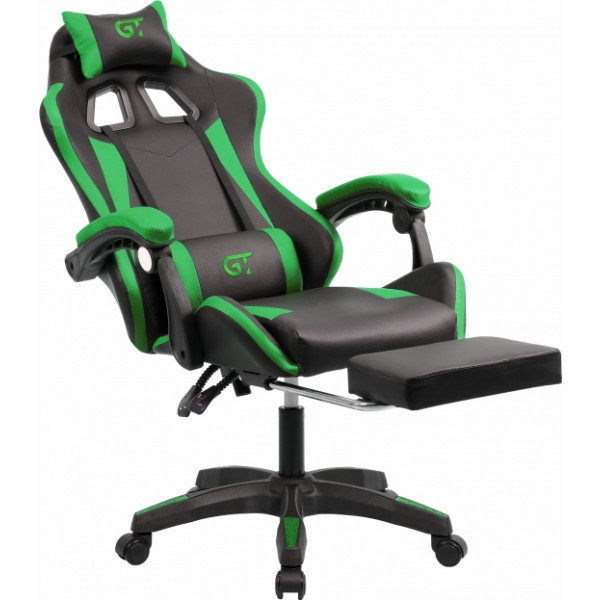 Фото - Кресло для геймеров GT Racer X-2323 Black/Green