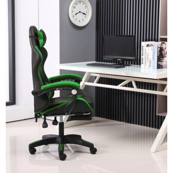 Фото - Кресло для геймеров GT Racer X-2323 Black/Green