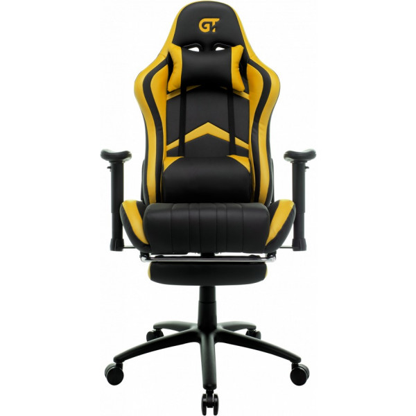 Фото - Крісло для геймерів GT Racer X-2534-F Black/Yellow