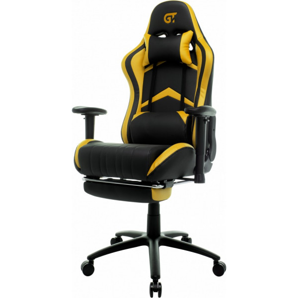 Фото - Крісло для геймерів GT Racer X-2534-F Black/Yellow