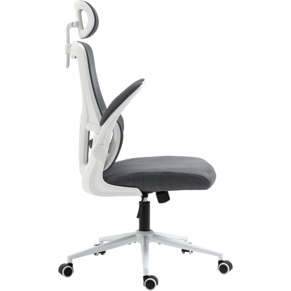 Фото - Кресло офисное GT Racer X-5728 White/Gray