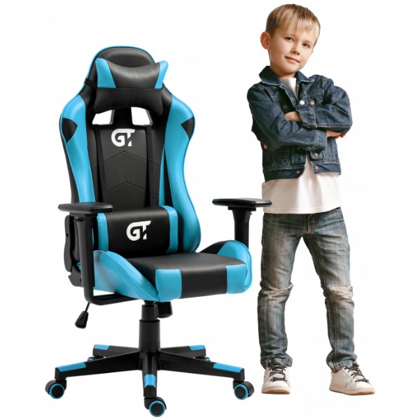 Фото - Кресло для геймеров GT Racer X-5934-B Kids Black/Blue