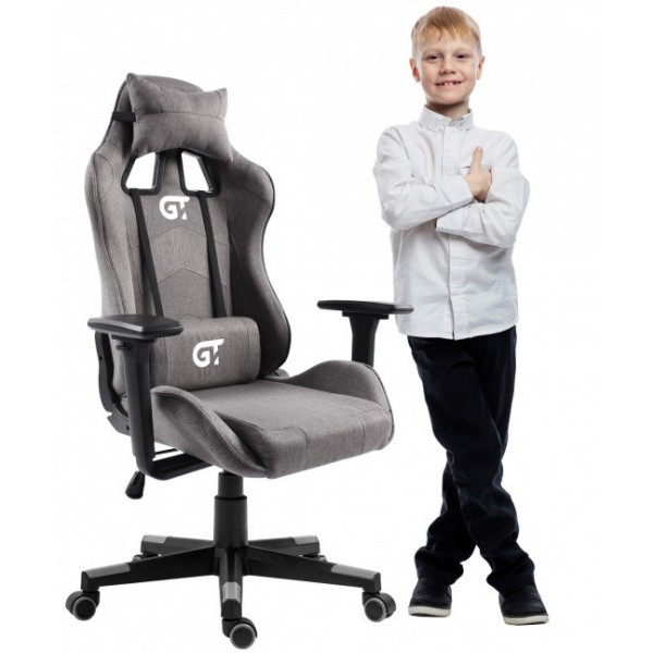 Фото - Кресло для геймеров GT Racer X-5934-B Kids Fabric Gray