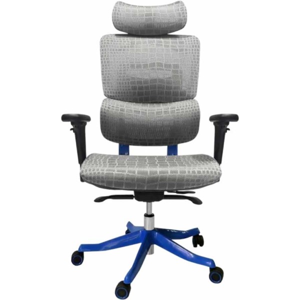 Фото - Крісло для геймерів GT Racer X-626 Gray/Blue