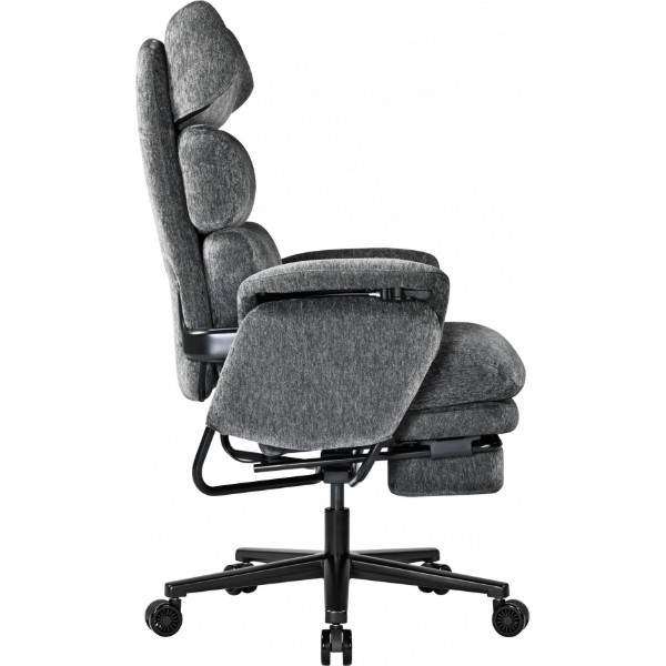 Фото - Крісло для геймерів GT Racer X-7485 Fabric Dark Gray XL