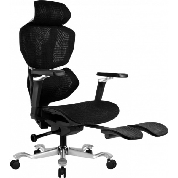 Фото - Крісло для геймерів GT Racer X-7001 Black/Gray