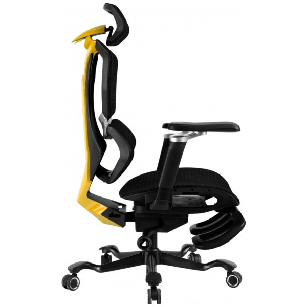 Фото - Крісло для геймерів GT Racer X-7001 Black/Yellow