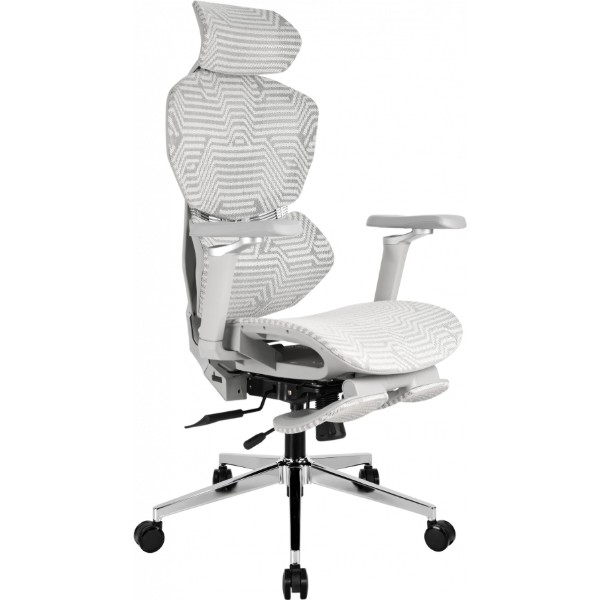 Фото - Крісло для геймерів GT Racer X-7002 Gray/Gray/Light Gray (Massage)