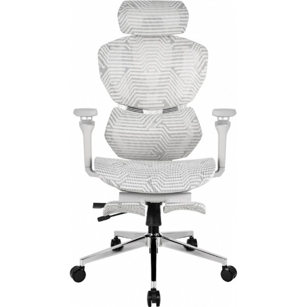 Фото - Крісло для геймерів GT Racer X-7002 Gray/Gray/Light Gray (Massage)