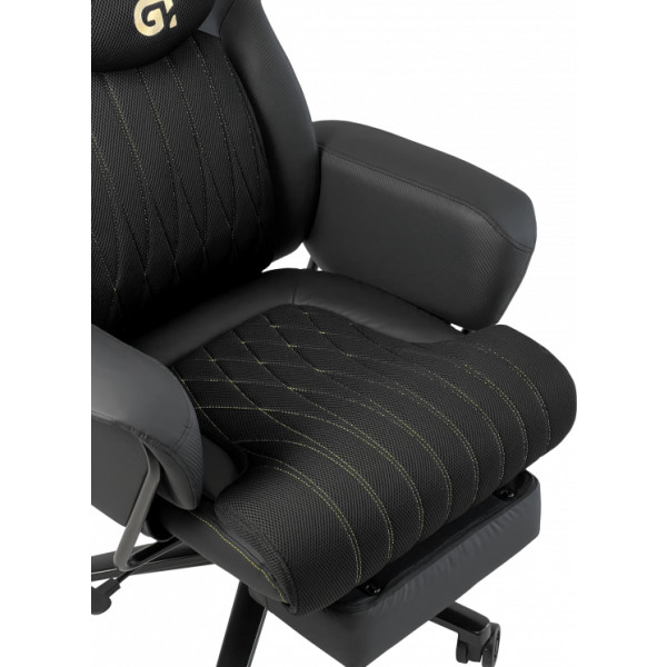 Фото - Крісло для геймерів GT Racer X-7484 Fabric Black XL