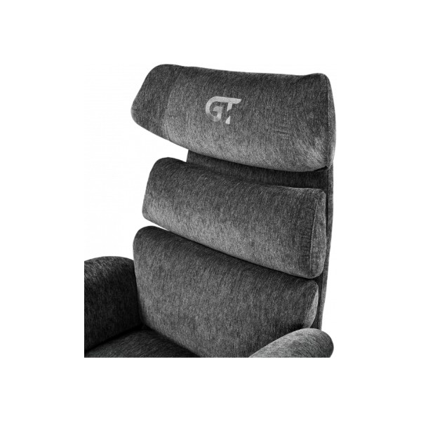 Фото - Крісло для геймерів GT Racer X-7485 Fabric Dark Gray XL