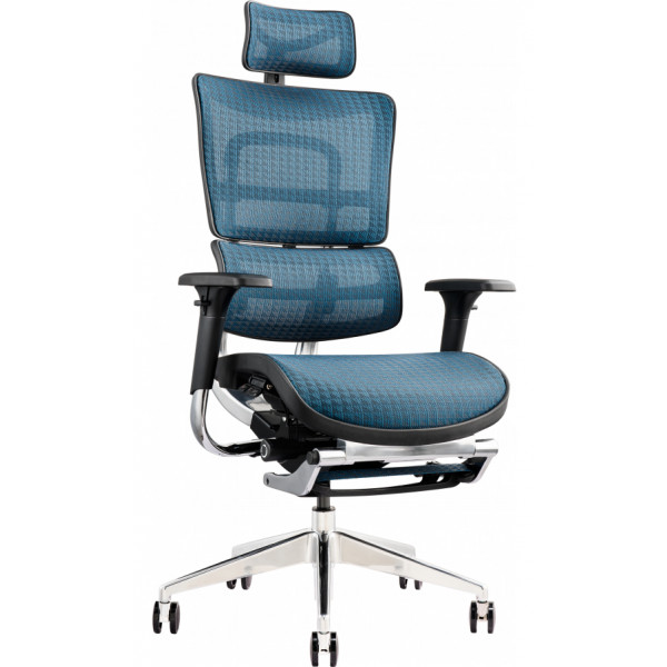 Фото - Крісло офісне GT Racer X-802L Blue