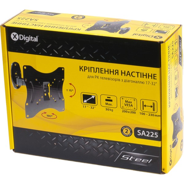 Фото - Крепление для телевизора X-Digital STEEL SA225