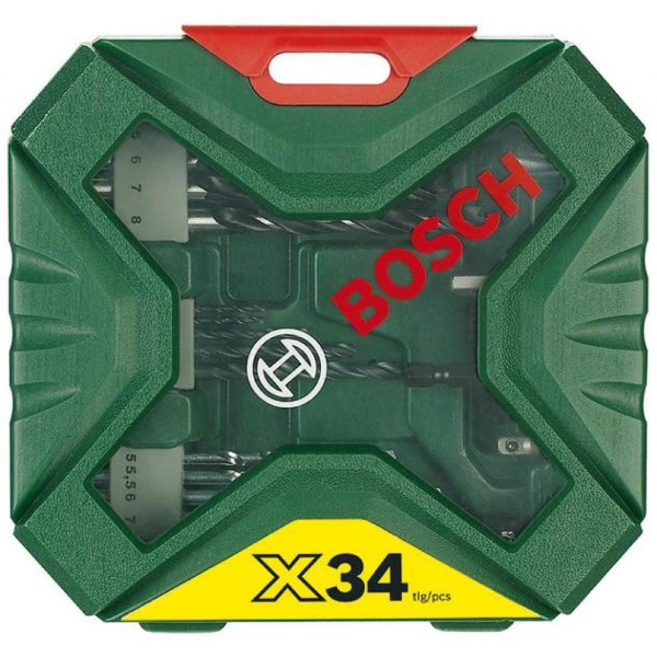 Фото - Набір свердел Bosch і біт X-Line-34 New Generation (2.607.010.608)