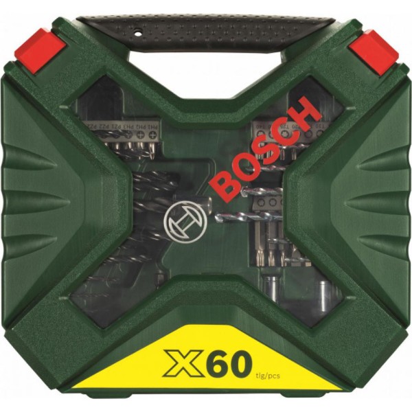 Фото - Набір свердел Bosch і біт X-Line-60 New Generation (2.607.010.611)