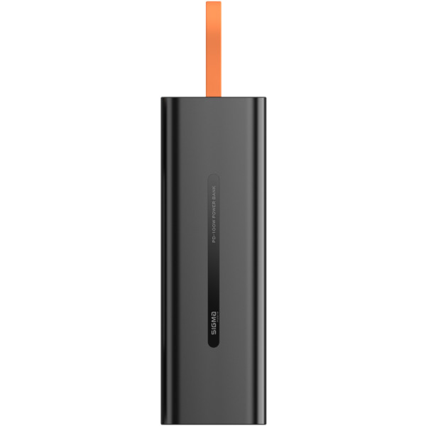 Фото - Батарея мобільна Sigma X-power SI20A9QLX black (20000mAh, PD100W, LED, ліхтарик)