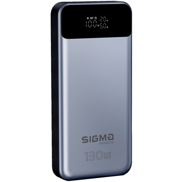 Фото - Батарея мобільна Sigma mobile X-power SI30A7QLX silver (30000mAh, PD130W)
