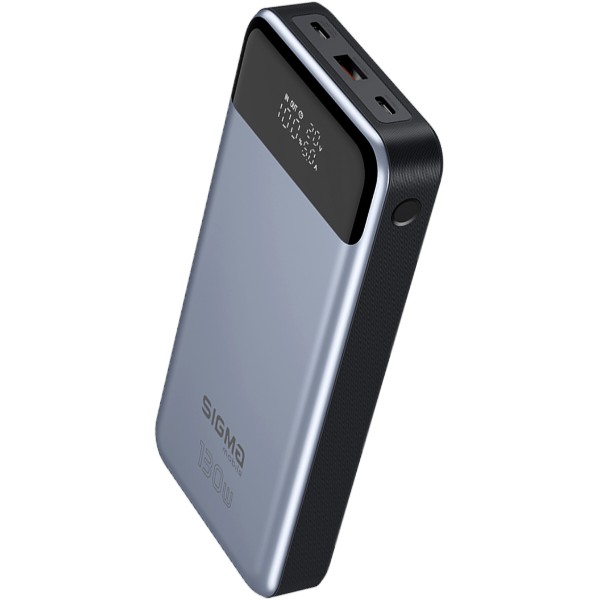 Фото - Батарея мобільна Sigma mobile X-power SI30A7QLX silver (30000mAh, PD130W)
