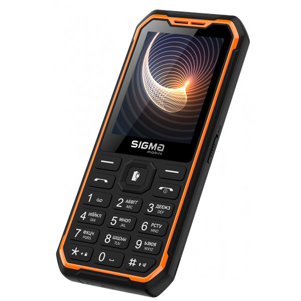 Фото - Мобільний телефон Sigma mobile X-style 310 Force TYPE-C Black/Orange