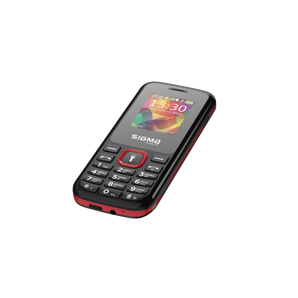 Фото - Мобильный телефон Sigma mobile X-style 171 MINI TYPE-C Black/Red