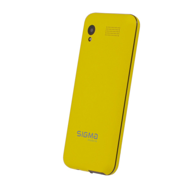 Фото - Мобільний телефон Sigma mobile X-style 31 Power Dual Sim Yellow