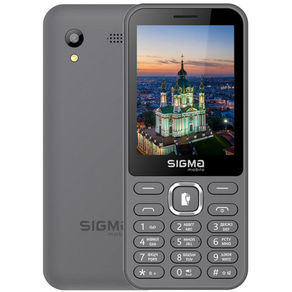 Фото - Мобильный телефон Sigma mobile X-style 31 Power TYPE-C Grey