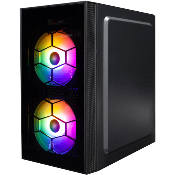 Фото - Корпус 1stPlayer 600W Black (X1-BK-3F1-PS-600FK-EU)