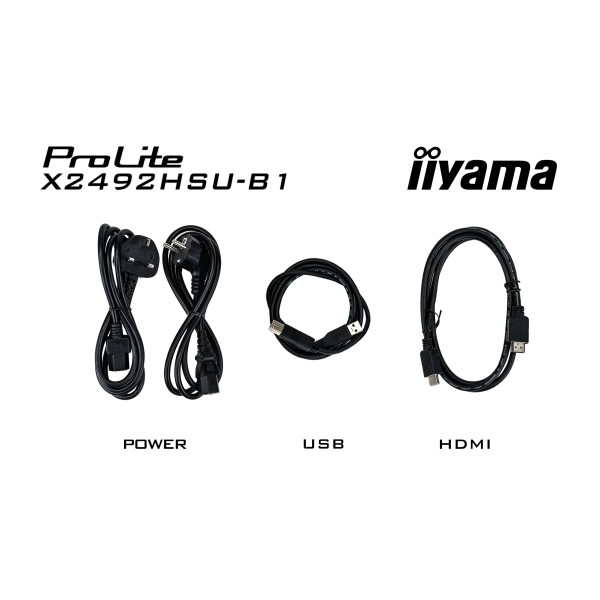 Фото - Монітор IIYAMA X2492HSU-B1