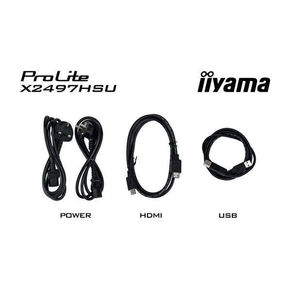 Фото - Монітор IIYAMA X2497HSU-B1
