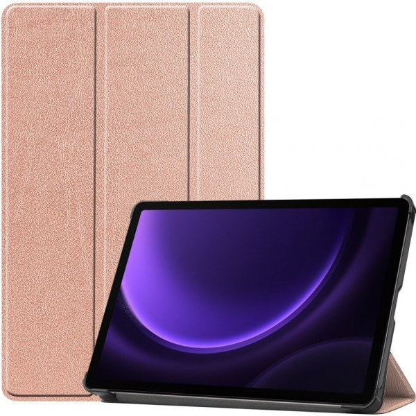 Фото - Чохол для планшета BeCover Smart Case for Samsung Galaxy Tab S9 (SM-X710/SM-X716)/S9 FE (SM-X510/SM-X516B) 11.0'' Rose Gold (710413)