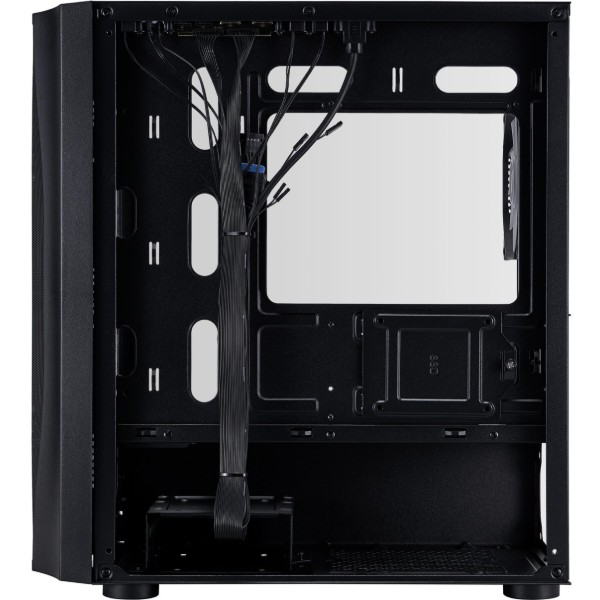 Фото - Корпус 1stPlayer X3-M-BK-4F1 Black без БЖ
