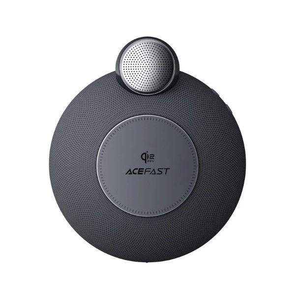 Фото - Портативна акустика AceFast K10 Air Metal Grey (6974316286417)