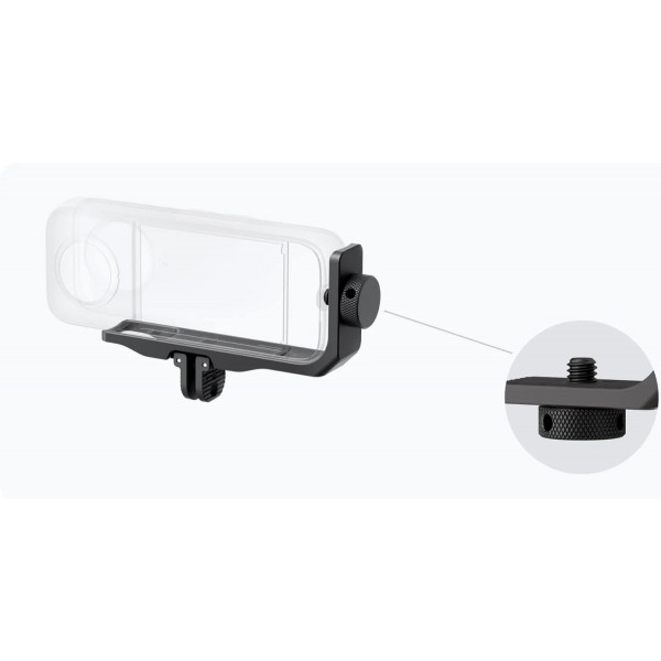 Фото - Кріплення для екшн-камери Insta360 X3 Horizontal Action Mount (CINSBAQM)