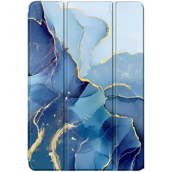 Фото - Чохол для планшета BeCover Soft Edge TPU з кріпленням для стілусу for Xiaomi Redmi Pad SE 8.7'' Blue Marble (712572)