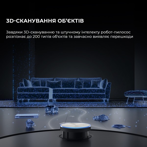 Фото - Робот-пылесос моющий Dreame X50 Ultra Black (RLX85CE-6-BL)