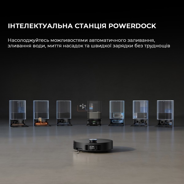 Фото - Робот-пылесос моющий Dreame X50 Ultra Black (RLX85CE-6-BL)