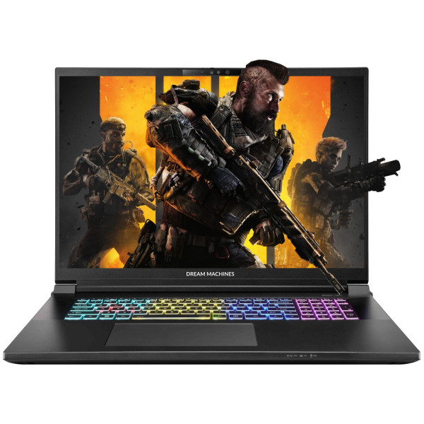 Фото - Ноутбук игровой Dream Machines RX5090-18UA27 Black Фото - Ноутбук игровой Dream Machines RX5090-18UA27 Black