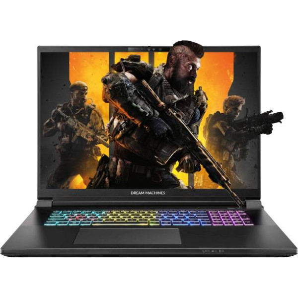 Фото - Ноутбук ігровий Dream Machines RX5090-18 (RX5090-18UA28) Black