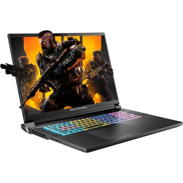 Фото - Ноутбук ігровий Dream Machines RX5090-18 (RX5090-18UA28) Black