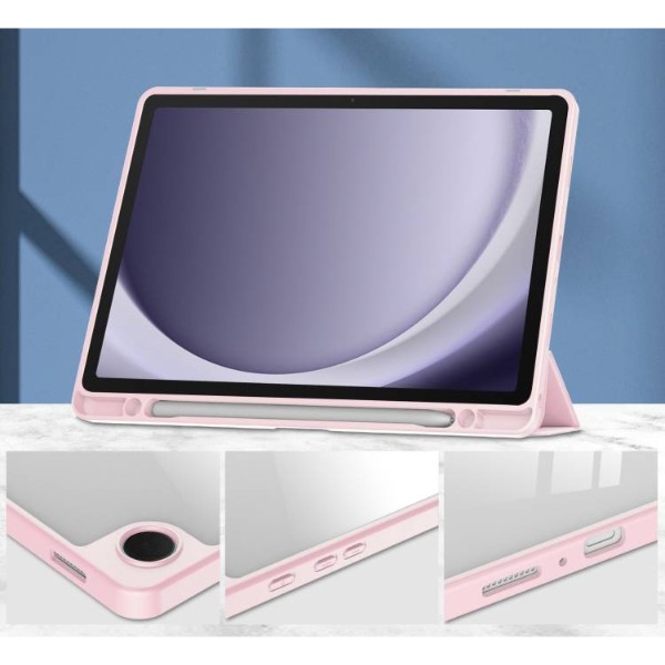 Фото - Чохол для планшета BeCover Soft Edge з кріпленням для стілусу for Samsung Galaxy Tab A9 Plus SM-X210/SM-X215/SM-X216 11.0"" Pink (710370)