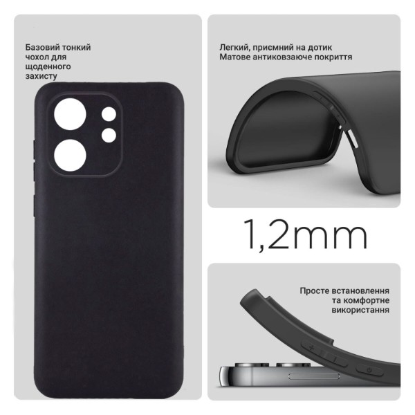 Фото - Чохол для смартфону BeCover for Infinix Smart 9 (X6532) Black (712495)