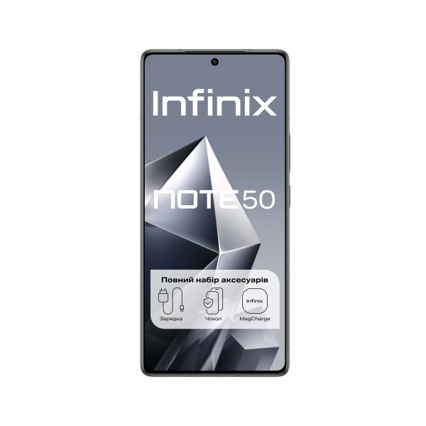 Фото - Смартфон Infinix Note 50 8/256Gb Shadow Black X6858