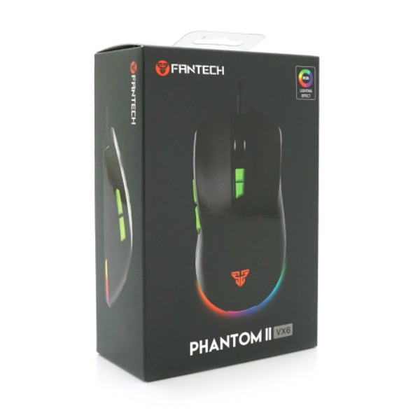 Фото - Мышь проводная игровая Fantech PHANTOM II VX6 Black