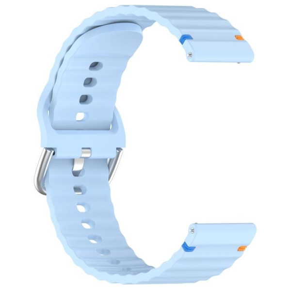 Фото - Ремінець для смарт-годинника BeCover Ribbed Tape (22mm) for Xiaomi Watch 2 / 2 Pro / S4 / S3 / S1 Pro / S1 / S1 Active Lite Blue (714298)